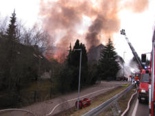 Brand Gasthaus Adler Schwaningen 02. März 2019