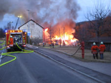 Brand Gasthaus Adler Schwaningen 02. März 2019