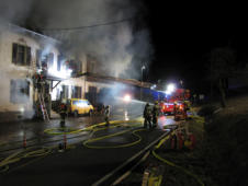 Brand Gasthaus Adler Schwaningen 02. März 2019