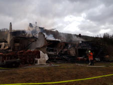 Brand Gasthaus Adler Schwaningen 02. März 2019