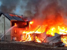 Brand Gasthaus Adler Schwaningen 02. März 2019