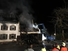 Brand Gasthaus Adler Schwaningen 02. März 2019