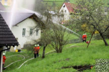 Feuerwehrübung 18. april 2016