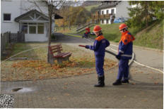 Jugendfeuerwehr Schwaningen Abschlussprobe 21.10.2017