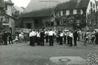 Knabenkapelle Schwaningen 1962 mit Edwin Burger