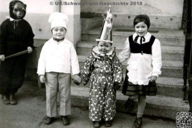 Fasnacht in Schwaningen um 1960