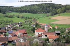 Schwaningen Dorf im April 2019 - Bauplätze