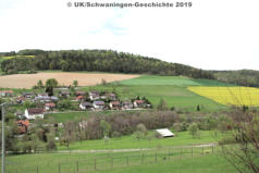 Schwaningen Dorf im April 2019 - Bauplätze