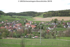 Schwaningen Dorf im April 2019 - Bauplätze