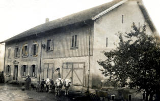 Alte Bilder von Schwaningen, Gasthaus Adler, Familie Güntert, Burger