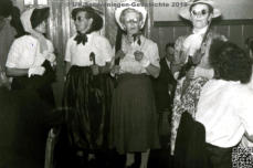 Fasnacht in Schwaningen alt wahrscheinlich um 1955