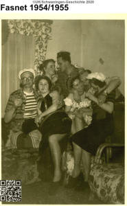Fasnet in Schwaningen 1954/1955