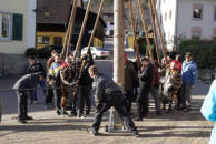 Spatzenzunft Schwaningen Narrenbaumstellen 19-02-2022