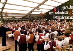 100 Jahre MV Schwaningen im Jahre 1978