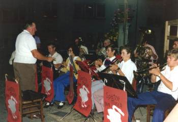 Spatzenmusik Schwaningen am Städtlefest Stühlingen