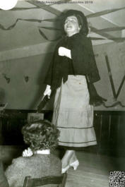 Fasnacht in Schwaningen im "Gasthaus Adler" um 1960