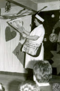 Fasnacht in Schwaningen im "Gasthaus Adler" um 1960
