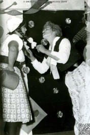 Fasnacht in Schwaningen im "Gasthaus Adler" um 1960