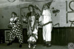 Fasnacht in Schwaningen im "Gasthaus Adler" um 1960