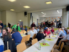 Landfrauen Schwaningen - Schnitzel-Essen am 15.10.2023