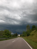 Gewitter über Schwaningen