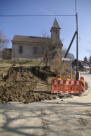 Schwaningen Erschließung um altkatholische Kirche 02/2022