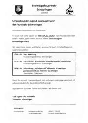 FFW Schwaningen, Probe 02.10.2024